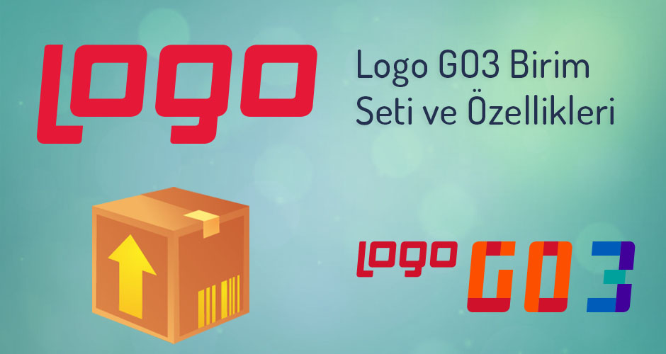 Logo GO3 Birim Seti ve Özellikleri